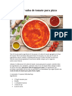 Cómo Hacer Salsa de Tomate para Pizza