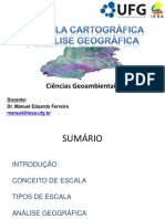 Escala Cartográfica e Análise Geográfica