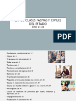 5.1 Ley de Clases Pasivas y Civiles Del Estado