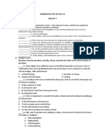 Summative Test in Tle 6 Q1-#1