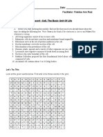 Lesson1: Cell, The Basic Unit of Life