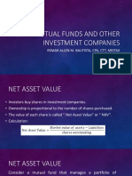 Mutual Funds and Other Investment Companies