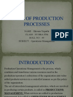 Types of Processes