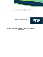 TCC - OS Desafios No Trabalho Na Educação Especial Inclusiva - Jan.2021