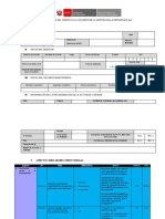 FICHA DE MONITOREO AL DOCENTE SOBRE LA ESTRATEGIA AeC 2021