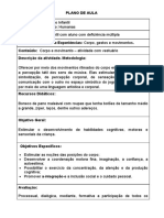 Plano de Aula Deficiencia