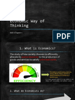 Unit 1 - Intro To Economics Part 1