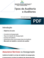 Aula 2 - Tipos de Auditoria