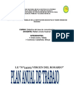 Plan Anual de Trabajo Inicial Didactica