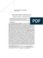 Electrostatic Field of Cube Electrodes: Dragutin M. Veli Kovi), Alenka Milovanovi)