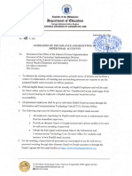 DM No. 438, S. 2021 GUIDELINES ON THE ISSUANCE AND RESETTING OF DEPED EMAIL ACCOUNTS