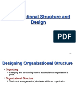 Organizational Structure and Design