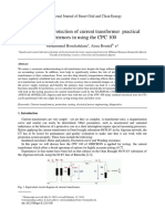 Testing and Protection of Current Transformer Practical Experiences in Using The CPC 100