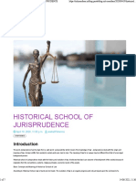 Historical School of Jurisprudence 3