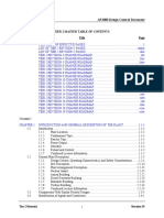 AP1000 Design Control Document: Tier 2 Master Table of Contents Section Title