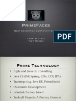 Primefaces: Next Generation Component Suite