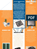 Folleto Partes de Un PC