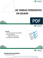 Consulta de Tareas Pendientes