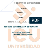 Actividad de Aprendizaje 1 Autores y Conceptos