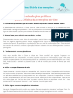 10 Orientações Práticas para A Oficina Das Emoções On Line