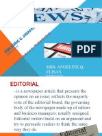 Editorial Writing