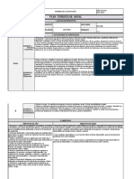 Plan Curricular Anual - Matemática