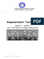 Ict - Module 1