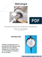 MEC15-Medición Con Reloj Comparador de Carátula