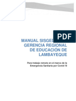 Manual SISGEDO GRED Lambayeque