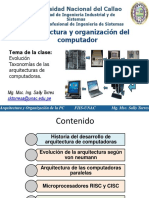 Clase1 - EvolucionPC - Arquitecturas de Computadoras