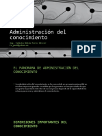 3.3 Administración Del Conocimiento