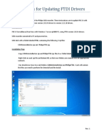 Instructions For Updating FTDI Drivers - JM