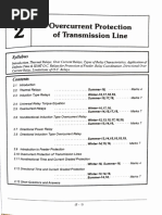 Overcurrent Protection: of Transmission Line