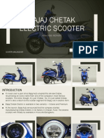 Bajaj Chetak Electric Scooter