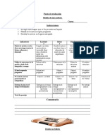 Pauta de Evaluacion Noticia, Folleto, Coticiacion y Preguntas Literal