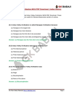 Indus Valley CIvilization MCQ