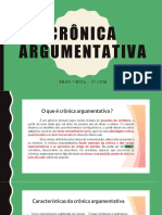 Crônica Argumentativa