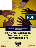 LIVRO Por Uma Educação Democrática e Humanizadora