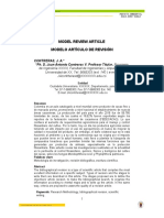 Modelo Presentacion Articulo Revisión Revista Ambiental