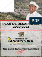 Proyecto Plan de Desarrollo 20202023 Angostura