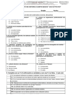 Evaluacion Los Aztecas 4°