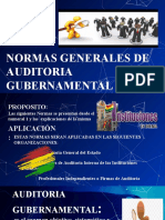 Normas de Auditoria Gubernamental