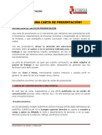 La Carta de Presentación