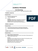 21tlg Technical Program