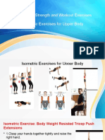 Upper Body Strength and Workout Exercises Isometric Exercises For Upper Body