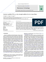 Cationic Modified PVA As A Dry Strength