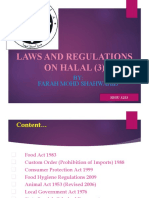 Week 3 - Laws and Regulations On Halal - Food Act