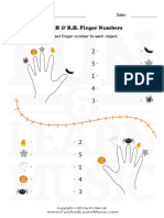 L.H & R.H. Finger Numbers: Name: - Date