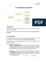 Tema 3. Diversidad de La Materia 3ºESO