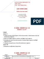 Civil Aviation Requirement Ii (AEB 4404) Module - Ii (9 Periods)